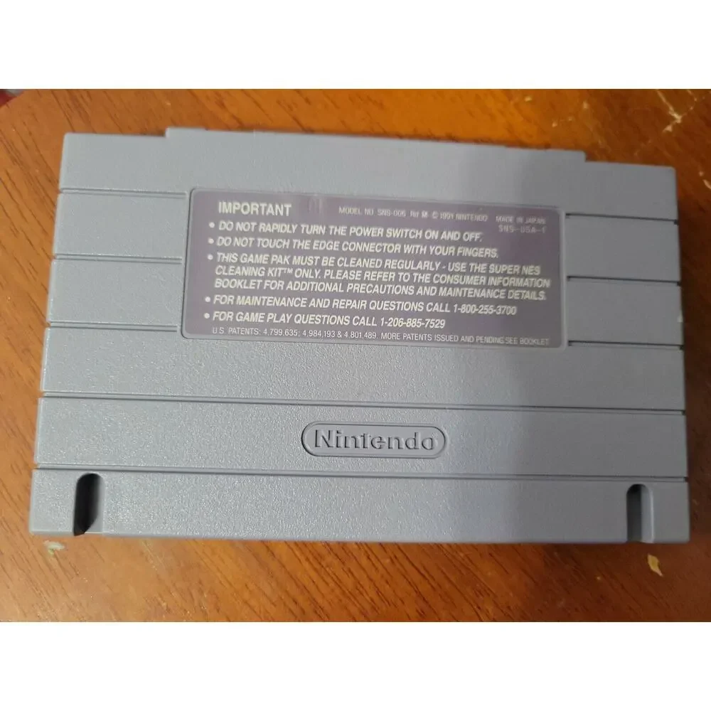 Super Soccer UNTESTED Cartridge (Super Nintendo Entertainment System, 1992)